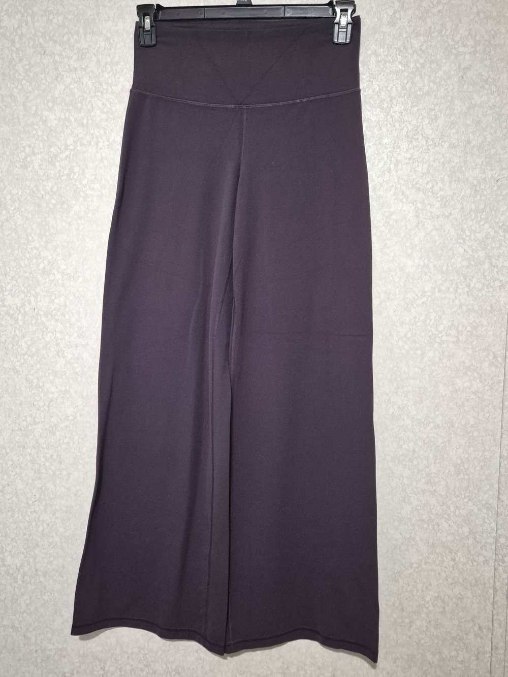 Athleta Elation Wide-Leg High-Waist Pants in Deep Plum-Size:M